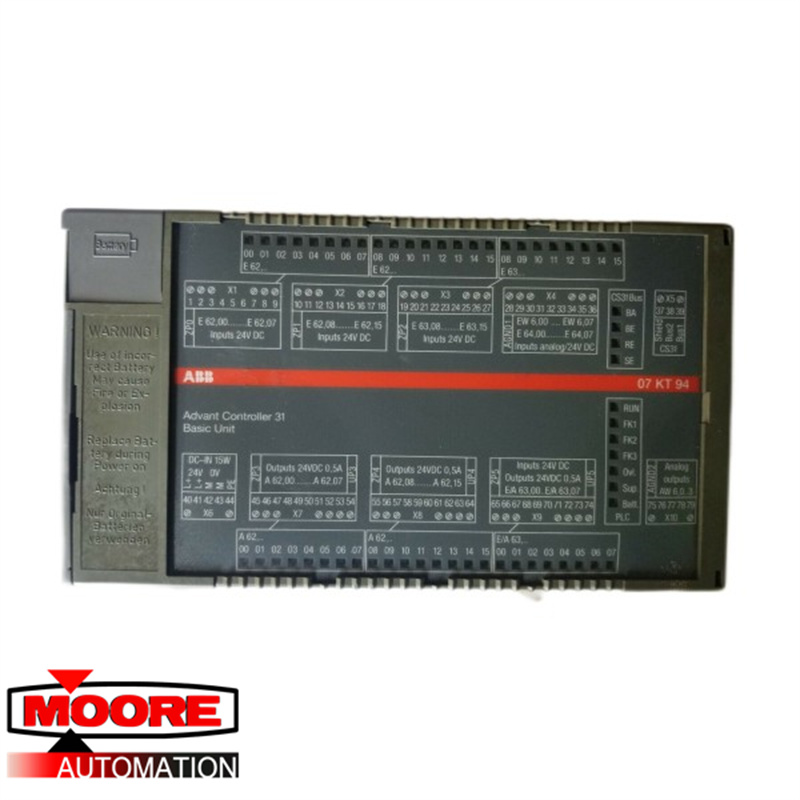 ABB | 07KT94 | Advant Controller 31 Unidade Básica