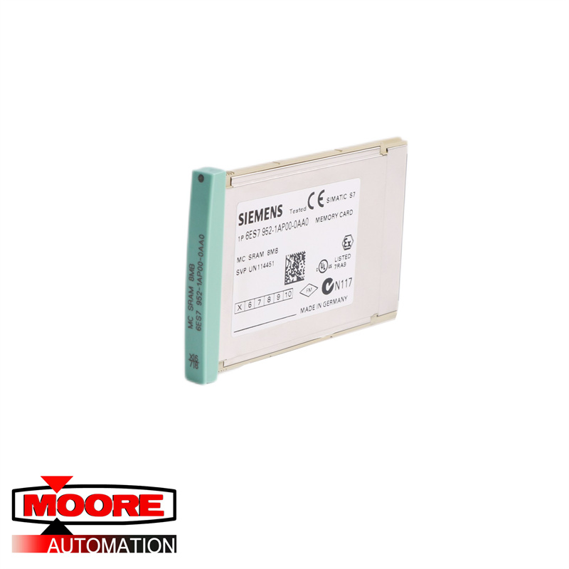 SIEMENS | 6ES7952-1AP00-0AA0 | Cartão de memória RAM - 8 MB