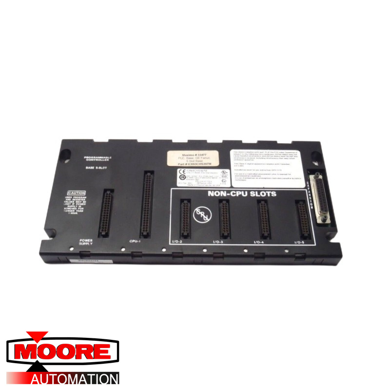 GE | IC693CHS397 | PLACA DE BASE DE CPU MODULAR