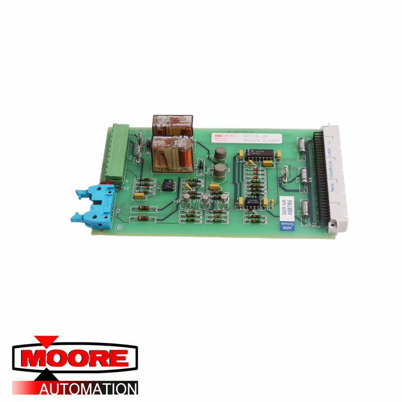 Placa de interface ABB SAFT181INF SAFT 181 INF