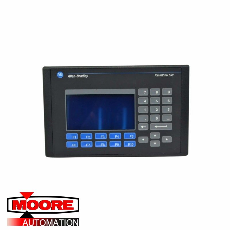 Série de interface de operador com teclado AB 2711-K5A5X Panelview 550