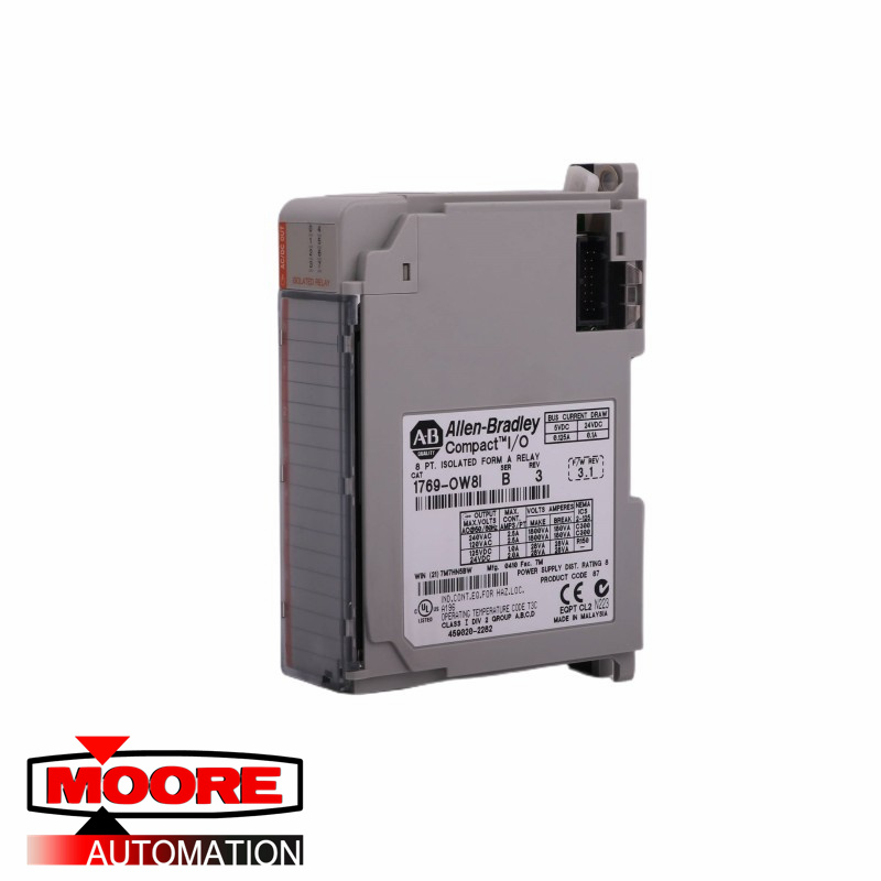 Módulo ISO de relé D/O AB 1769-OW8I CompactLogix 8 Pt