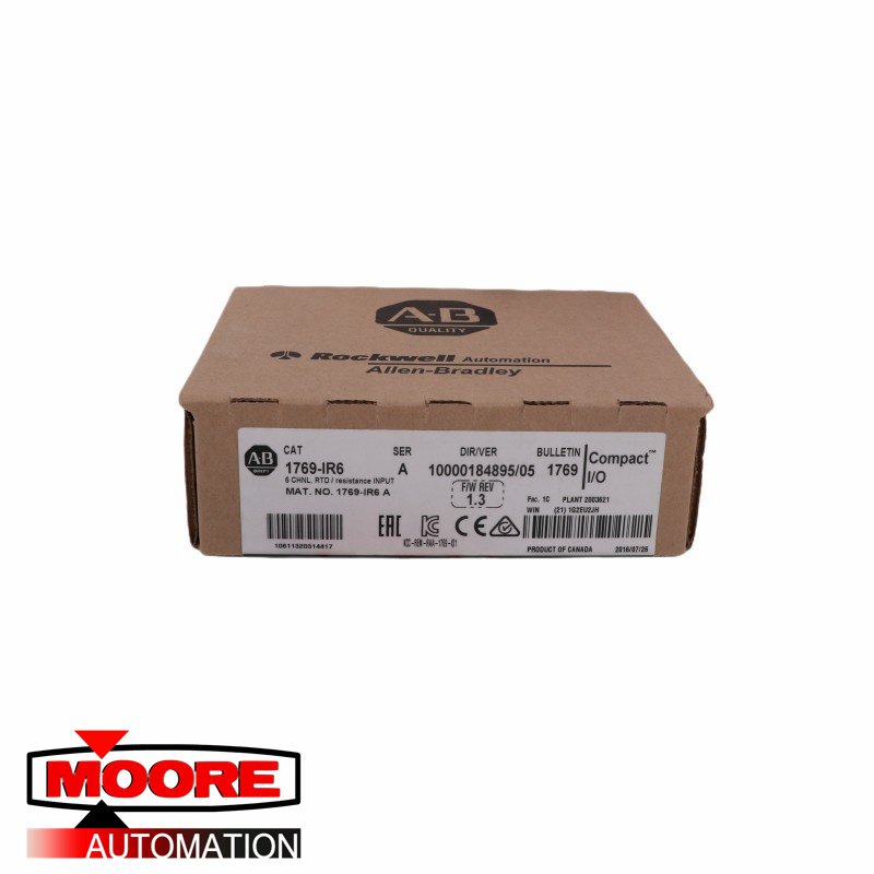 Módulo RTD AB 1769-IR6 CompactLogix 6 pontos