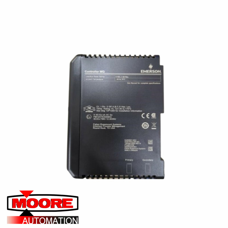 Módulo controlador EMERSON VE3008 KJ2005X1-MQ1 12P6381X052