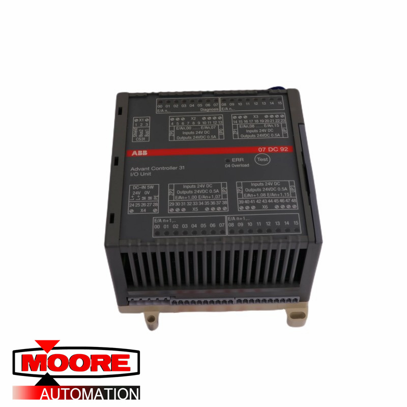 Módulo de E/S digital configurável ABB GJR5252200R0101 07DC92