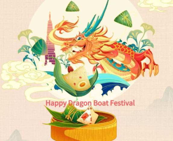 Feliz Festival do Barco-Dragão para todos os amigos