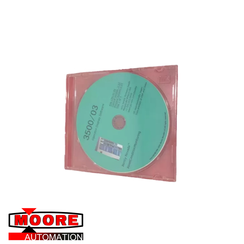 Bently Nevada 129131-01, 3500/03 Software de sistema