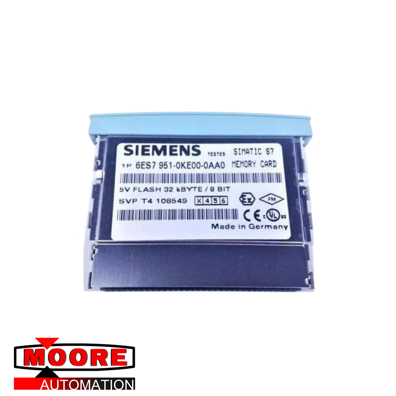 Cartão de memória flash SIEMENS 6ES7951-0KE00-0AA0 - 32 KB