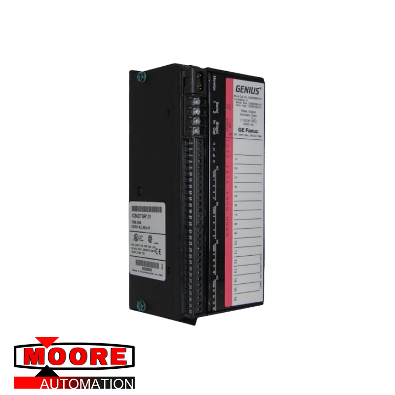 Bloco de saída de relé GE IC660BBR101