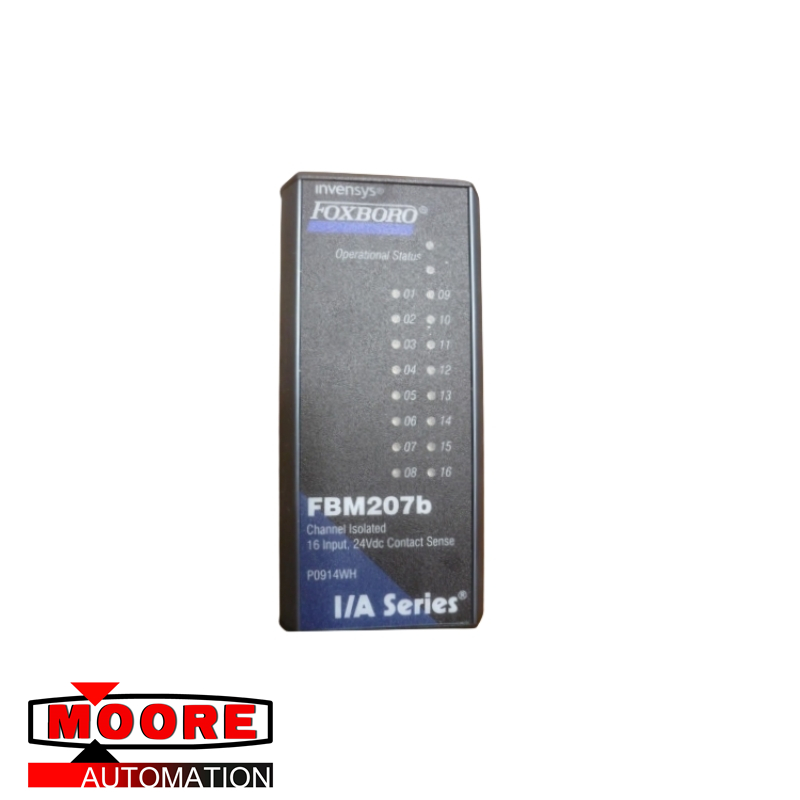 FOXBORO FBM207B P0914WH Canal isolado 16 entradas