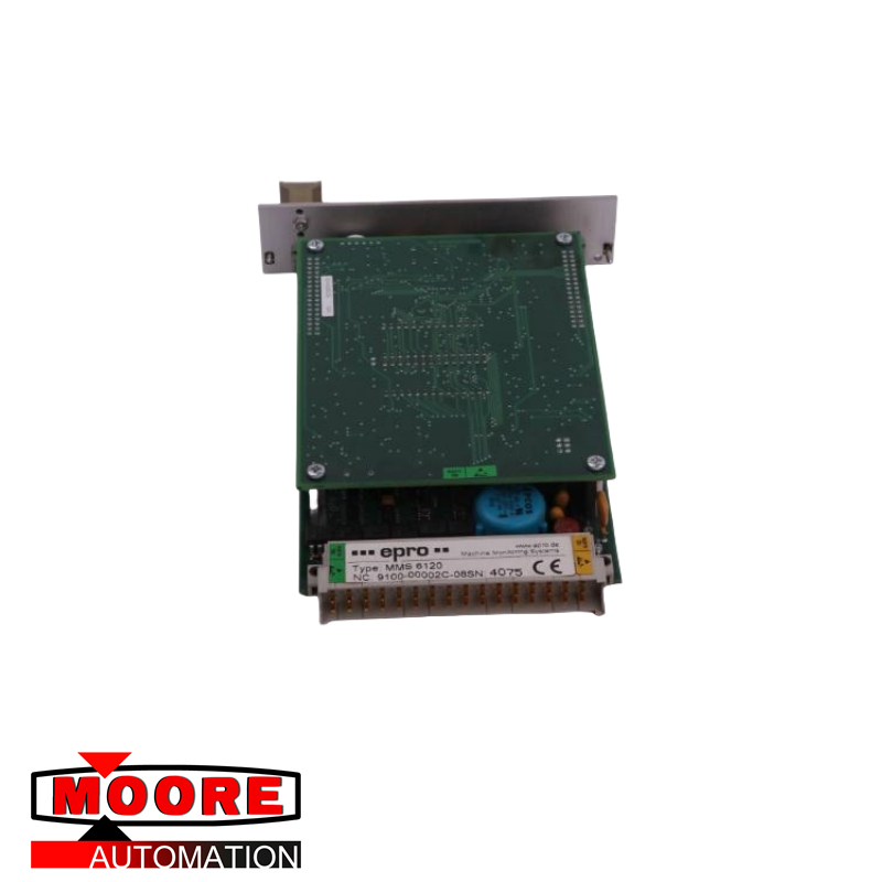 Placa de monitoramento de vibração EPRO MMS6211