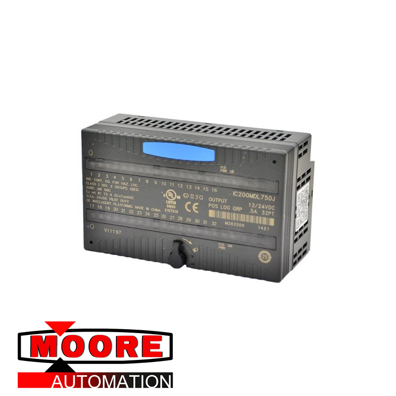 Módulo de saída GE IC200MDL750E 12/24VDC