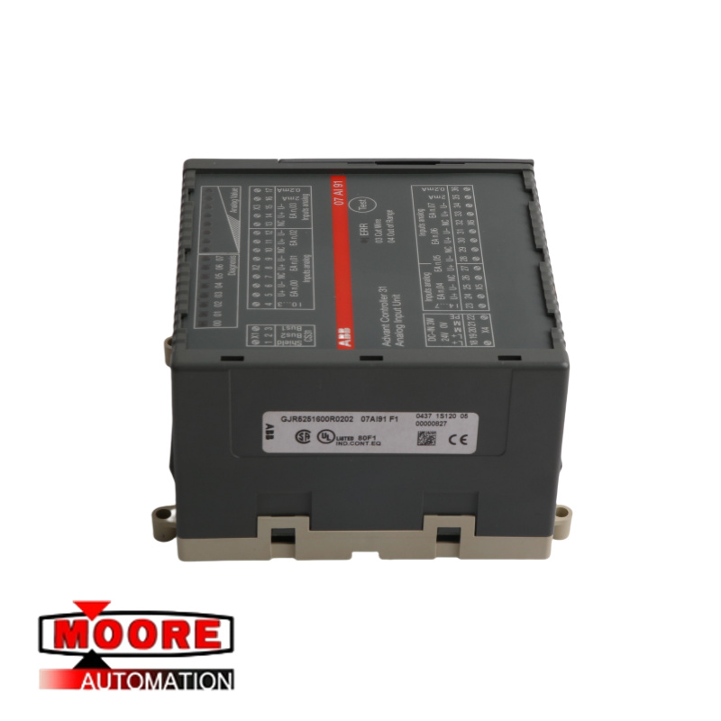 Controlador ABB 07AI91 GJR5251600R0202 Advant