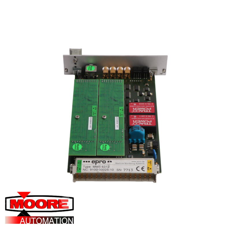 Monitor de velocidade EPRO MMS6312