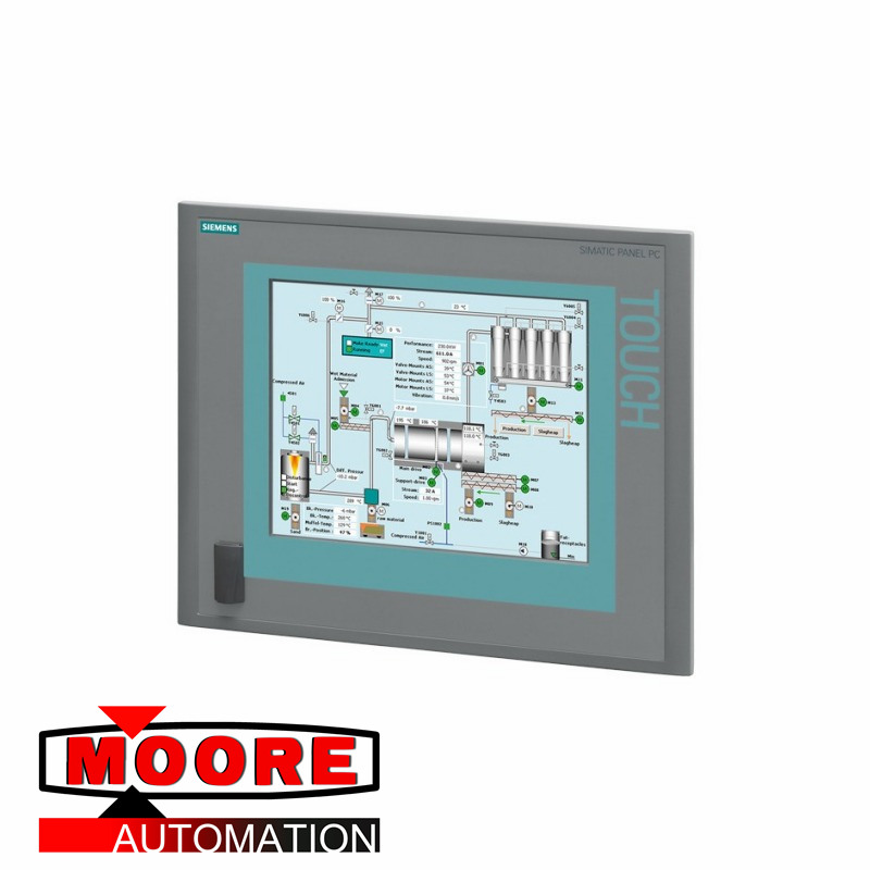 SIEMENS 6AV7884-2AA10-2BA0 SIMATIC HMI IPC 477C 15″ Tela sensível ao toque