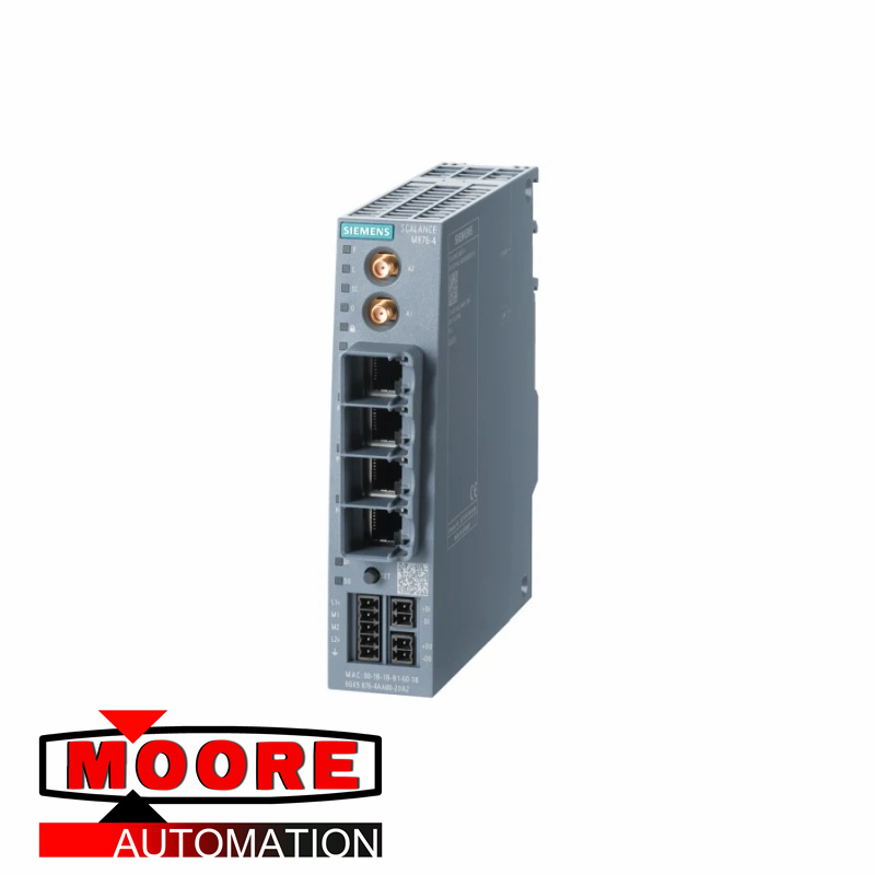 Siemens 6GK5876-4AA00-2DA2 SCALANCE M876-4 LTE (4G) NAM, roteador