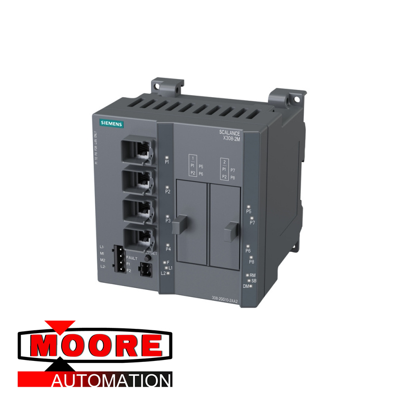 Interruptor industrial do IE dos ethernet de Siemens 6GK5308-2GG10-2AA2