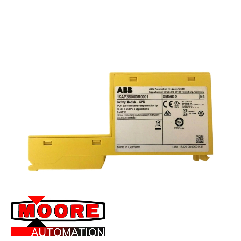 ABB SM560-S 1SAP280000R0001 Safety Module - CPU