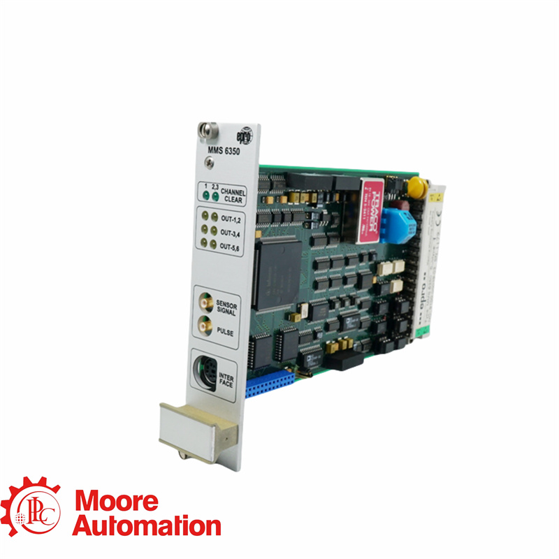 Sistema digital de proteção contra sobrevelocidade EPRO MMS6350/DP