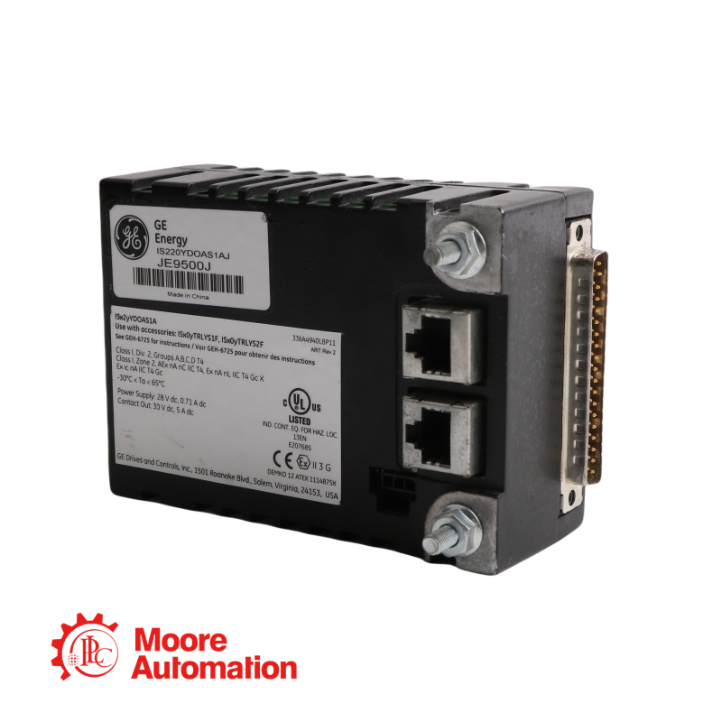 Pacote de E/S de saída discreta GE IS220YDOAS1A