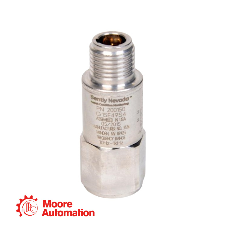 Acelerômetro Bently Nevada 200150-18-05 Trendmaster 2000 ou Trendmaster Pro de uso geral