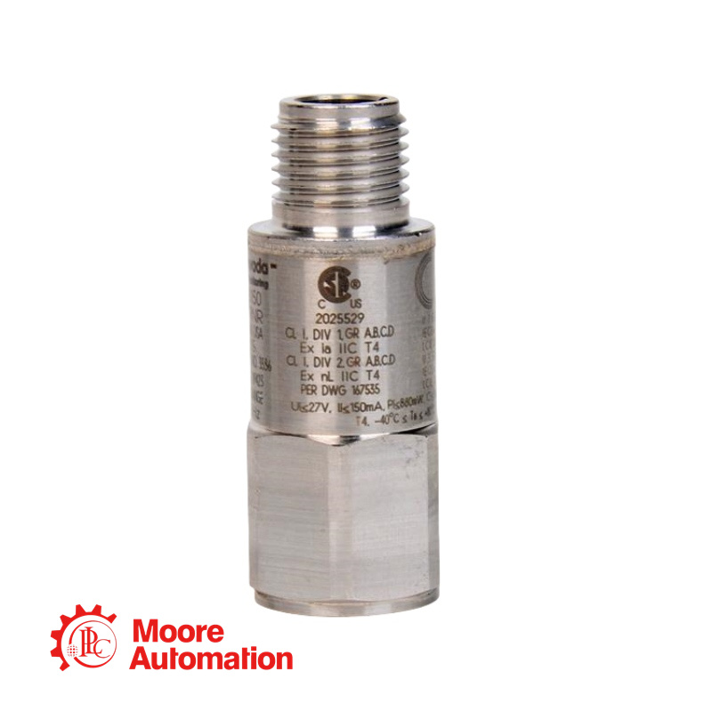 Acelerômetro Bently Nevada 200150-20-05 Trendmaster 2000 ou Trendmaster Pro de uso geral