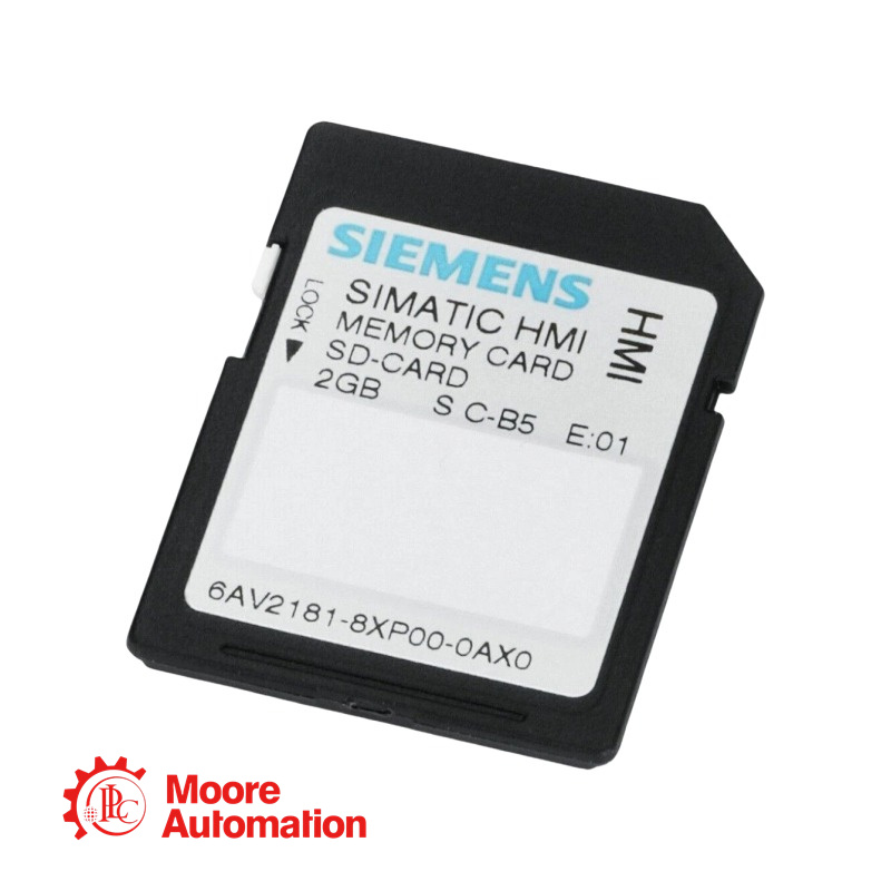 Cartão de memória SD Siemens 6AV2181-8XP00-0AX0