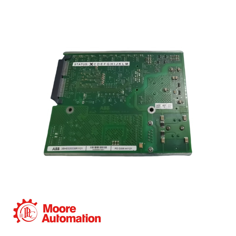 Placa de controle ABB 3BHE025335R1121 PDD205 A1121