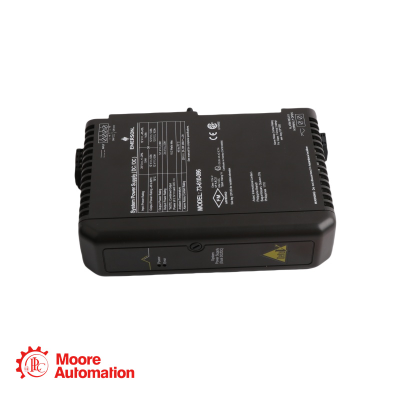 Fonte de alimentação Emerson DeltaV VE5009 KJ1501X1-BC3 12P3935X022