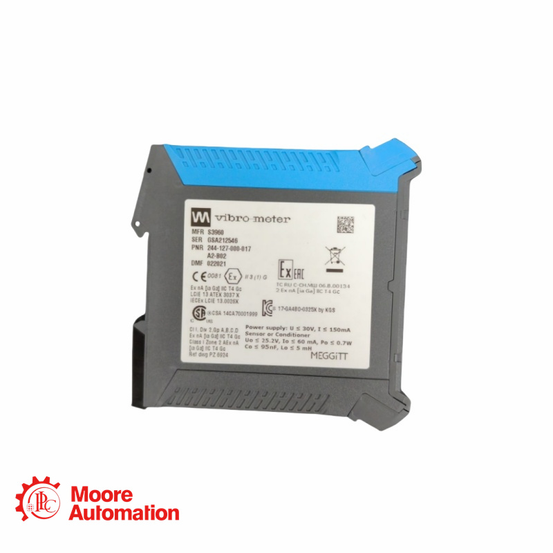 VIBRO-METER 244-127-000-017 A2-B02 unidade de separação galvânica