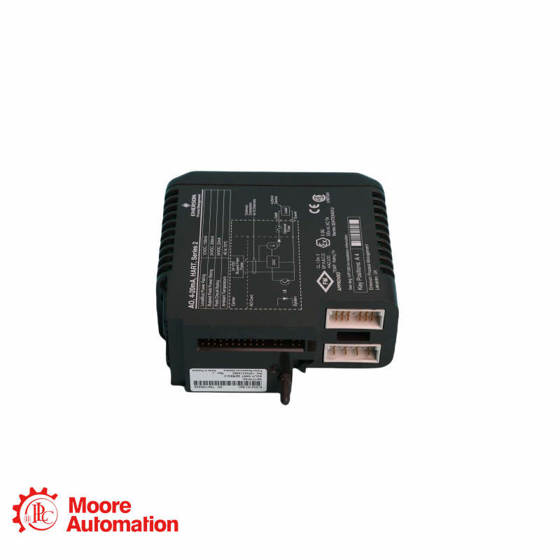 Emerson KJ3221X1-BK1 12P4704X032 AO 8 canais 4-20 mA placa HART