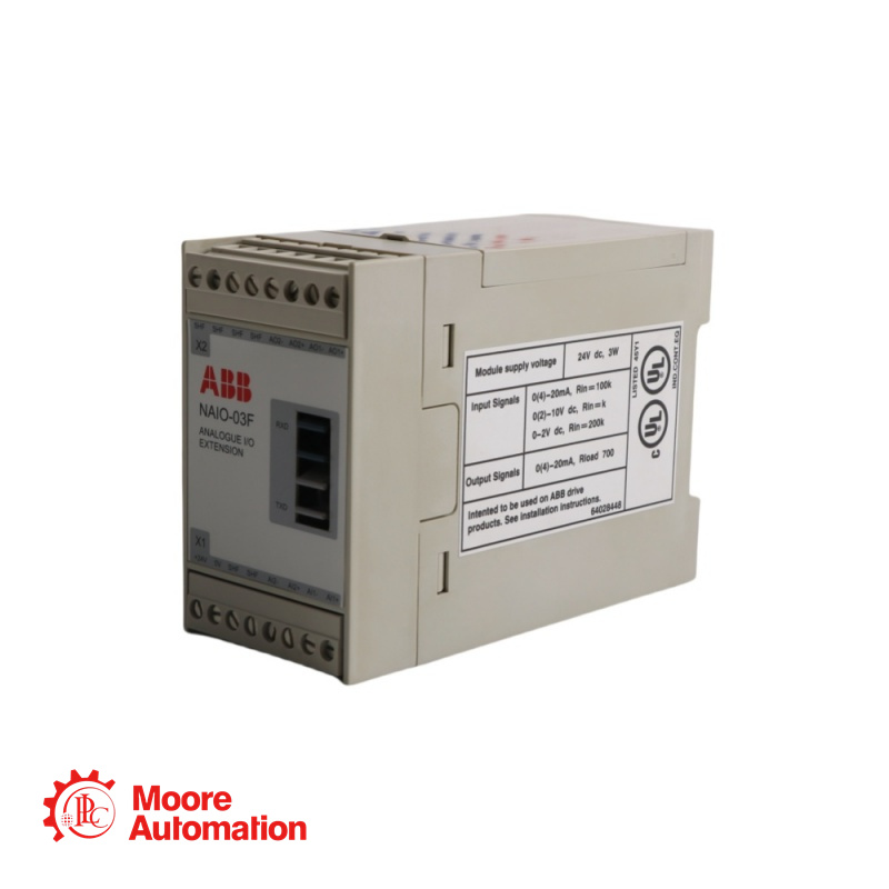MÓDULO DE EXTENSÃO DE E/S ANALÓGICA ABB NAIO-03F