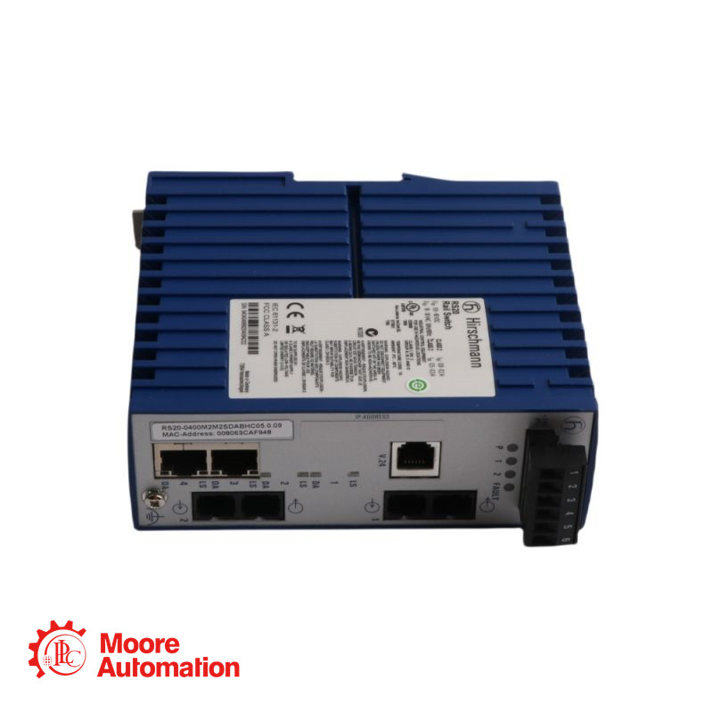 Interruptor de trilho HIRSCHMANN RS20 RS20-0800T