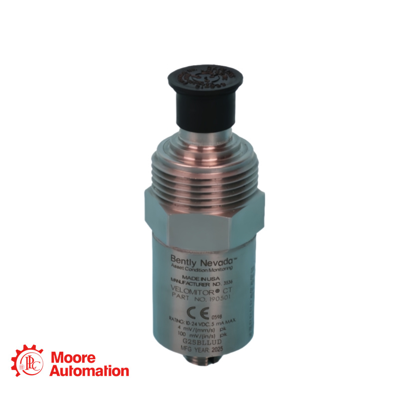 Transdutor de velocidade Velomitor CT Bently Nevada 190501-11-00-00