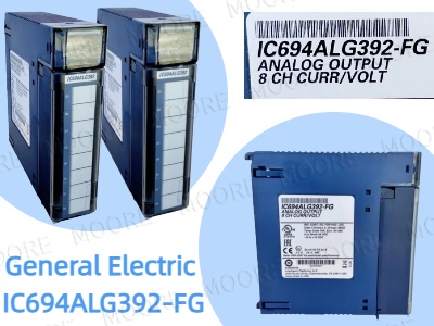 A GE lança o módulo de saída analógica IC694ALG392-FG: possibilitando a operação eficiente e estável de sistemas de automação industrial.