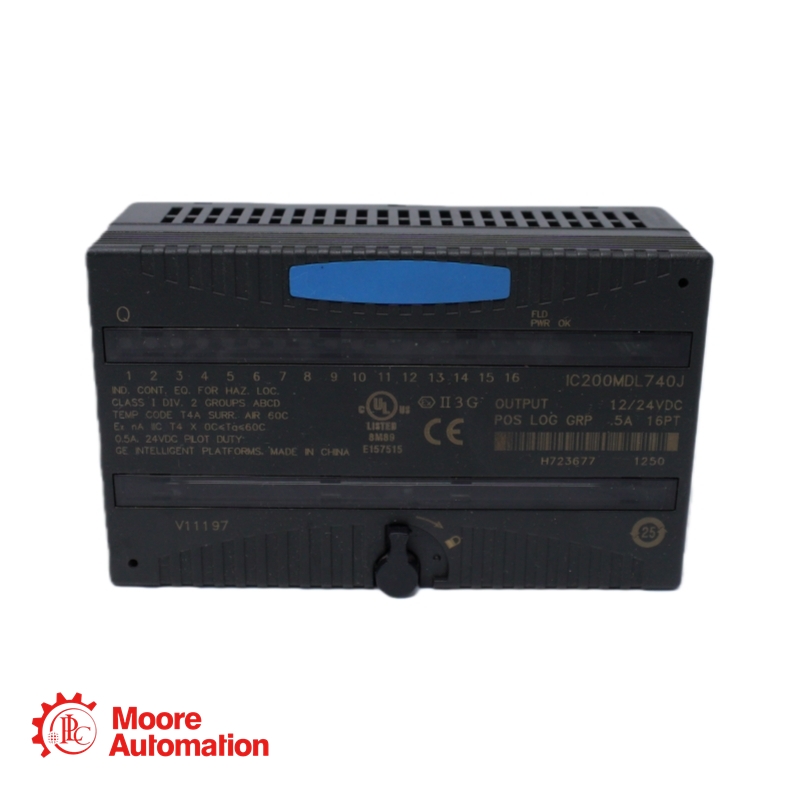 Módulo de saída General Electric IC200MDL740 VersaMax