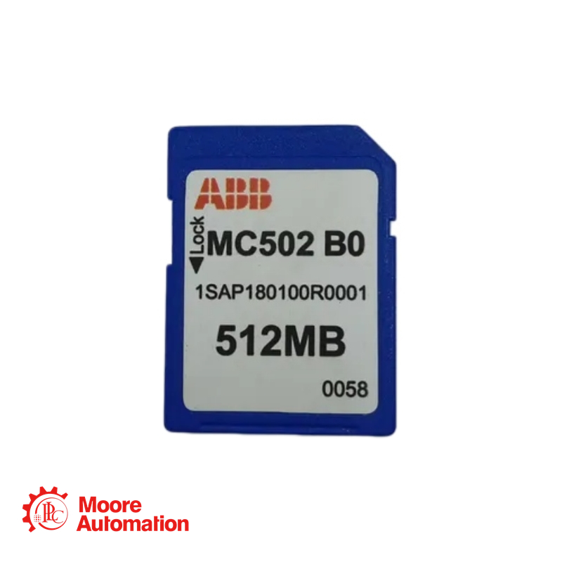 ABB 1SAP180100R0001 MC502 B0 SD Memory Card