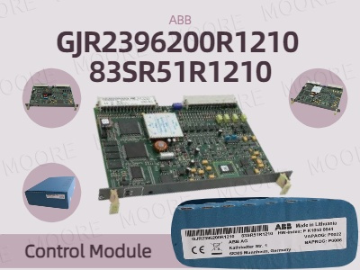 ABB 83SR51R1210 Control Module: Detailed I/O Configuration and Field Control Capabilities