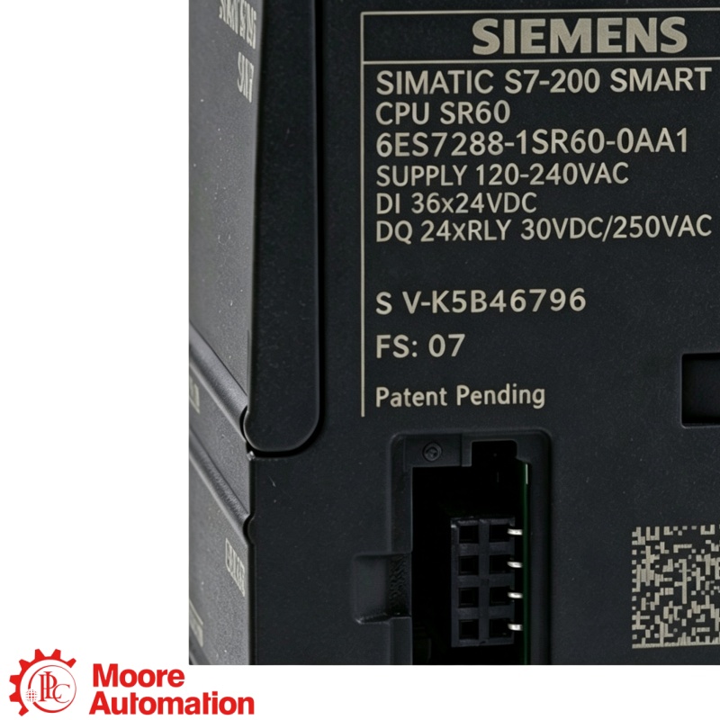 Siemens 6ES7288-1SR60-0AA1 SIMATIC S7-200 SMART CPU SR60