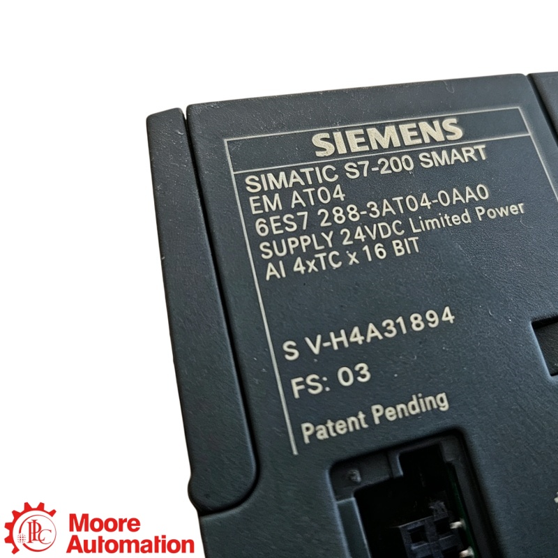 Siemens 6ES7288-3AT04-0AA0 SIMATIC S7-200 SMART SM AT04 Thermocouple Input Module