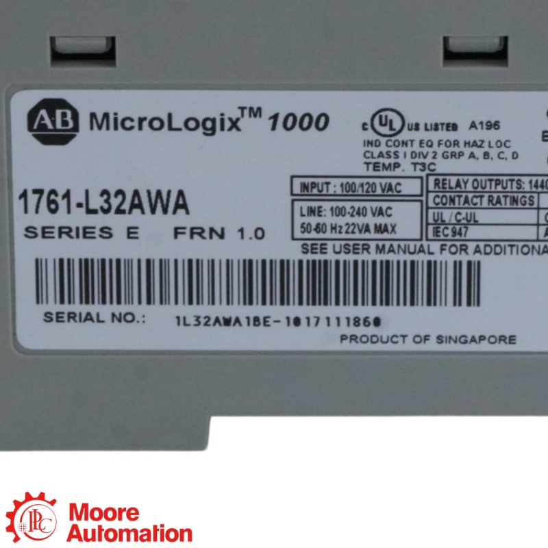 PLC 1766-L32AWAA ML 1400 Programmable Controller