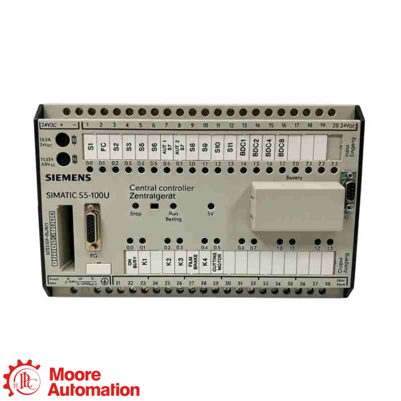 Referência do Controlador Legado Siemens 6ES5101-8UA13 SIMATIC S5