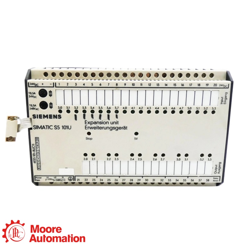 Unidade de expansão Siemens 6ES5101-8UC11 SIMATIC S5-101U