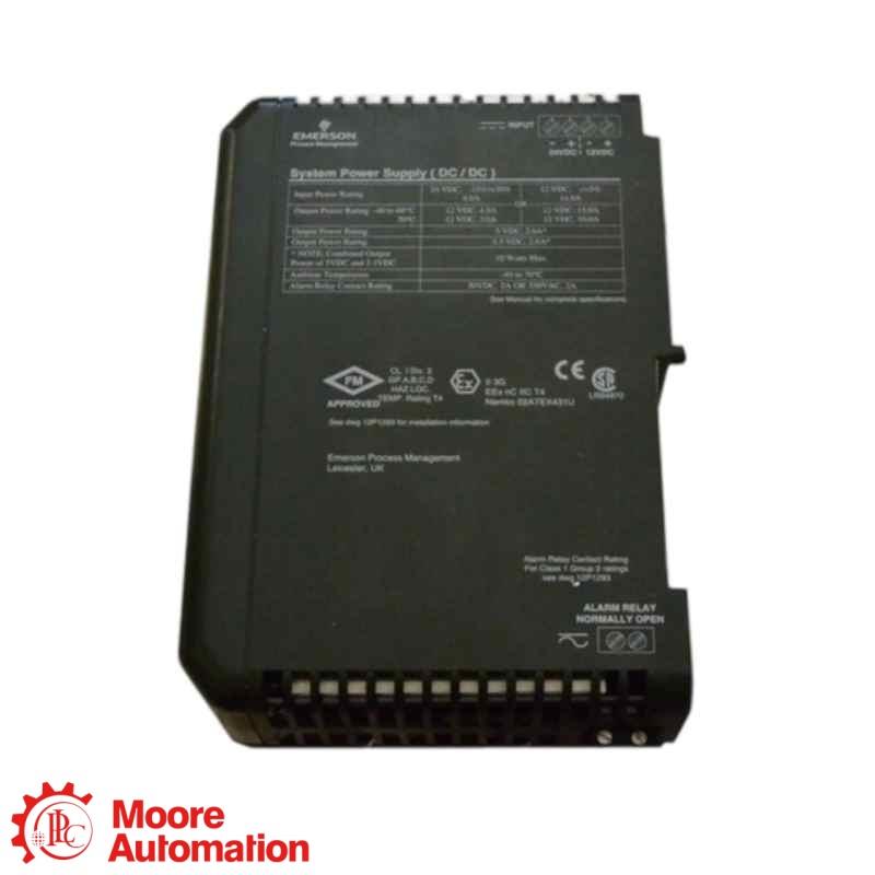 Placa de saída analógica HART Plus de 16 canais e 4-20 mA Emerson VE4005S2B4