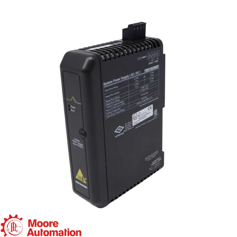 Placa de saída analógica HART de 8 canais Emerson VE4005S2B3 DeltaV com bloco de terminação em massa de 16 pinos