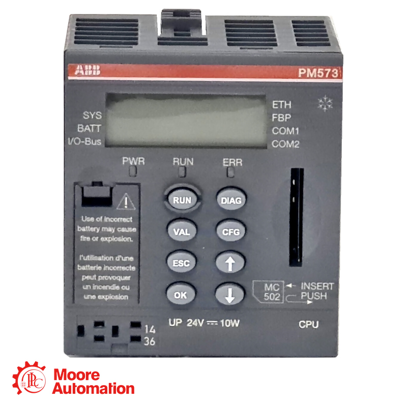 ABB PM573-ETH-XC 1SAP330300R0271 AC500-XC module